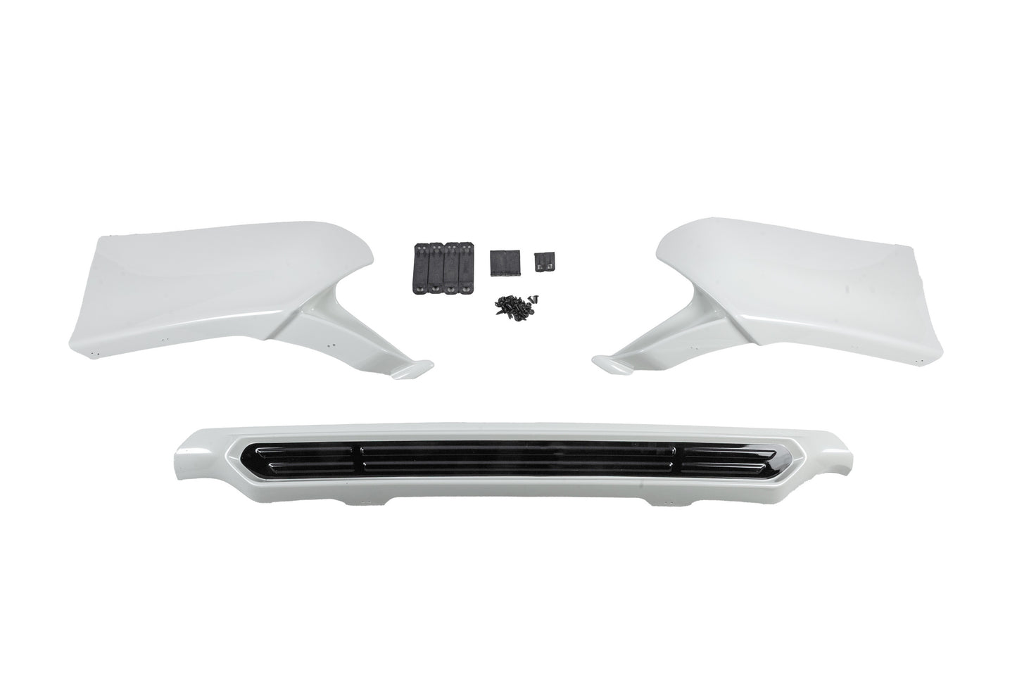 Rear TRD diffuser trim, 3-piece (for 2017+) for Toyota Land Cruiser Prado 150 2009-2023 - image 3