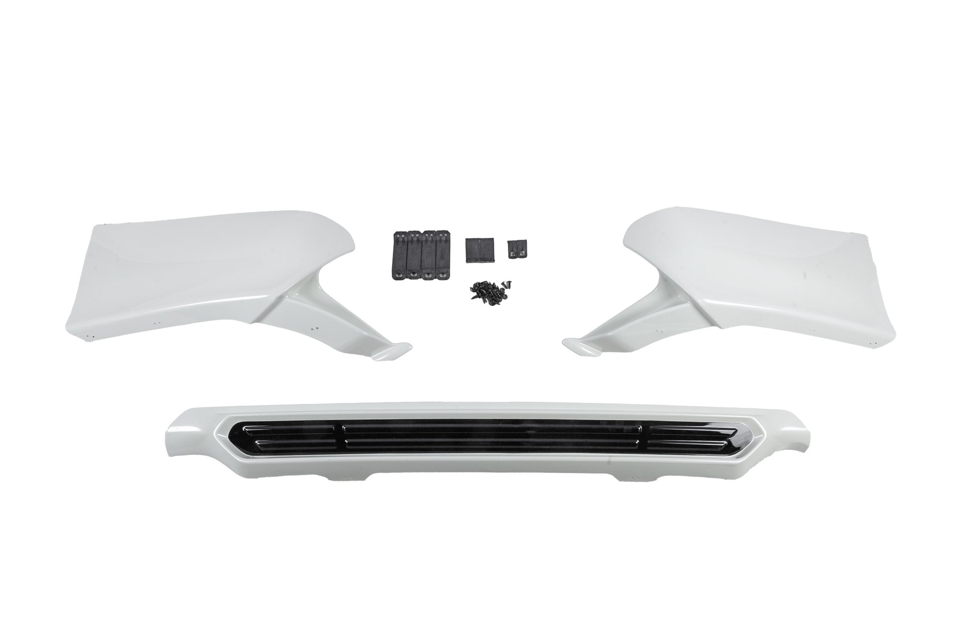 Rear TRD diffuser trim, 3-piece (for 2017+) for Toyota Land Cruiser Prado 150 2009-2023 - image 3