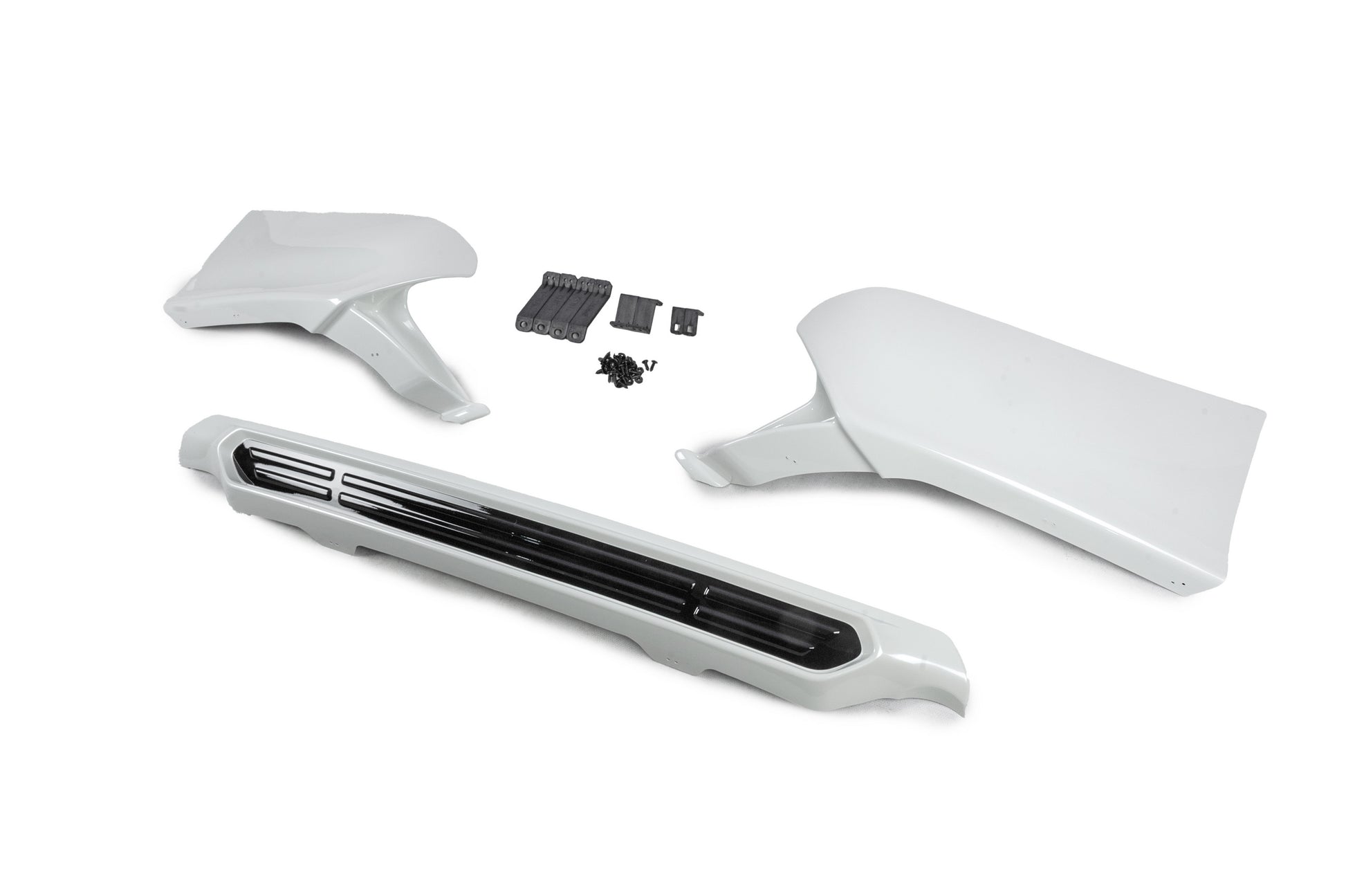 Rear TRD diffuser trim, 3-piece (for 2017+) for Toyota Land Cruiser Prado 150 2009-2023 - image 7