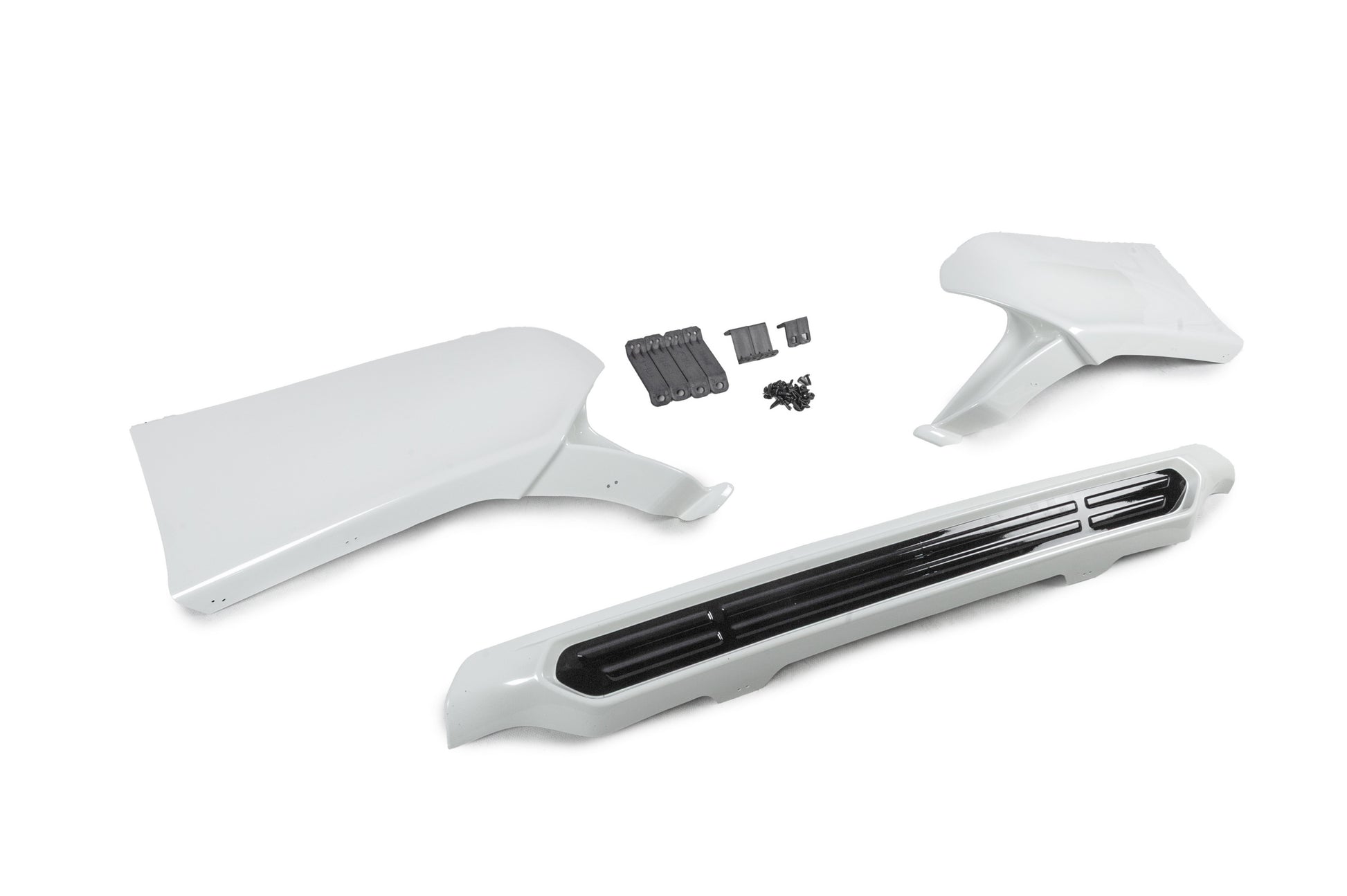 Rear TRD diffuser trim, 3-piece (for 2017+) for Toyota Land Cruiser Prado 150 2009-2023 - image 8