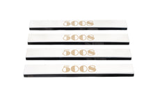 Door Sill Protectors (Carmos, 4 pcs, Stainless Steel) for Peugeot 5008 2009-2016 - image 1