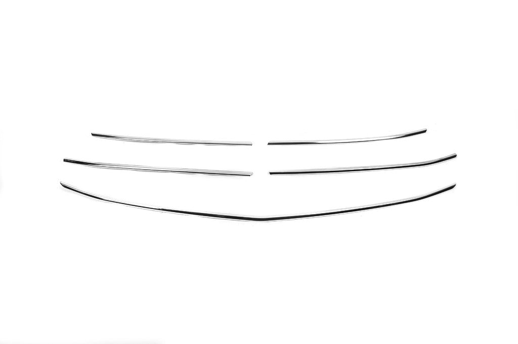 Grille covers 2020+ (5 pcs., stainless steel) for Mercedes Vito / V-class W447 2014↗ year - image 4