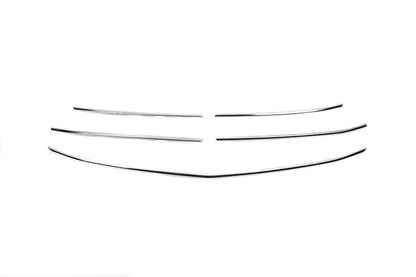 Grille covers 2020+ (5 pcs., stainless steel) for Mercedes Vito / V-class W447 2014↗ year - image 4