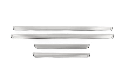 Carmos Stainless Steel Door Sill Protectors (4 pcs) for Volkswagen Passat B8 2015-2023 - image 1