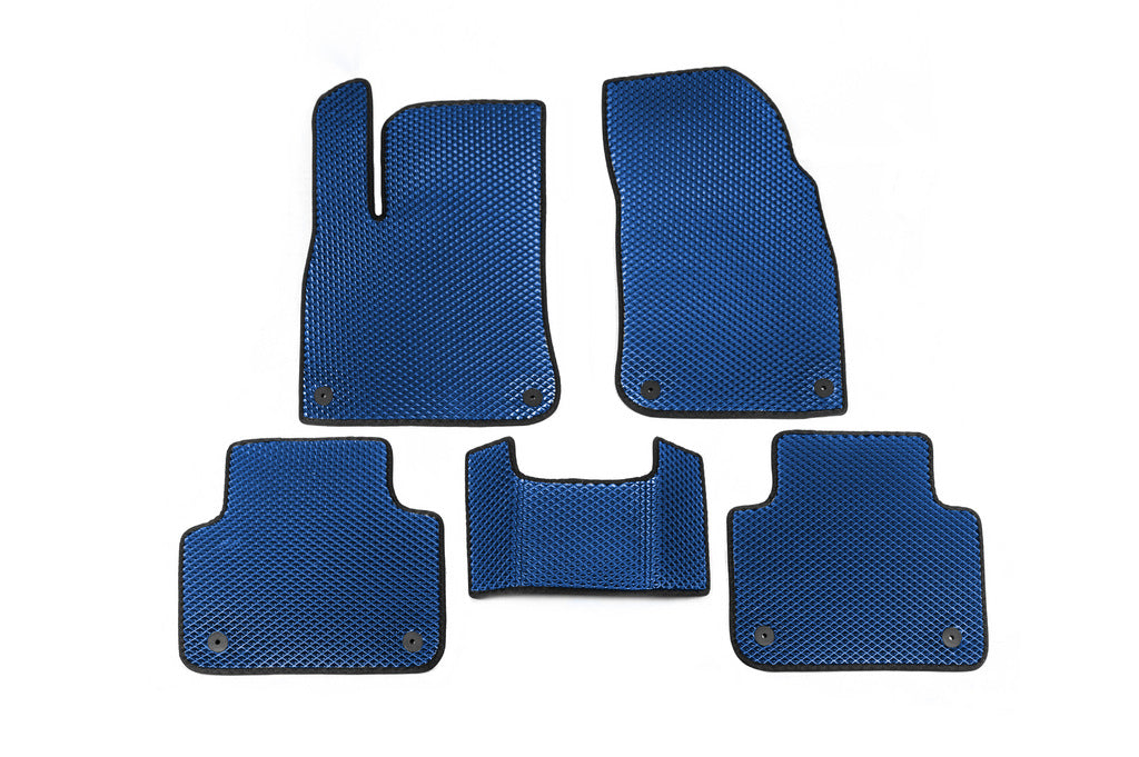 EVA Floor Mats (Blue) for Volkswagen Touareg 2018- - image 1
