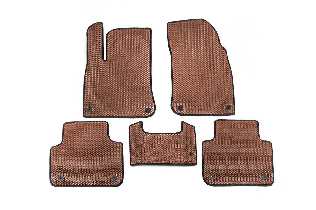 EVA mats (Brown) for Volkswagen Touareg 2018↗ - Reelken Auto