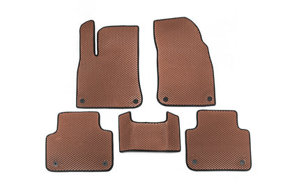EVA Floor Mats (Brown) for Volkswagen Touareg 2018- - image 1