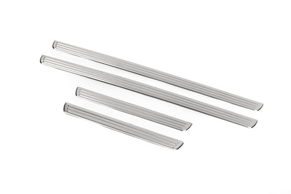 Carmos Stainless Steel Door Sill Protectors (4 pcs) for Volkswagen Passat B8 2015-2023 - image 3