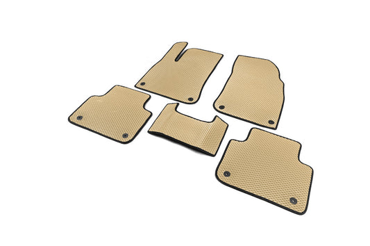 EVA Floor Mats (Beige) for Volkswagen Touareg 2018- - image 2