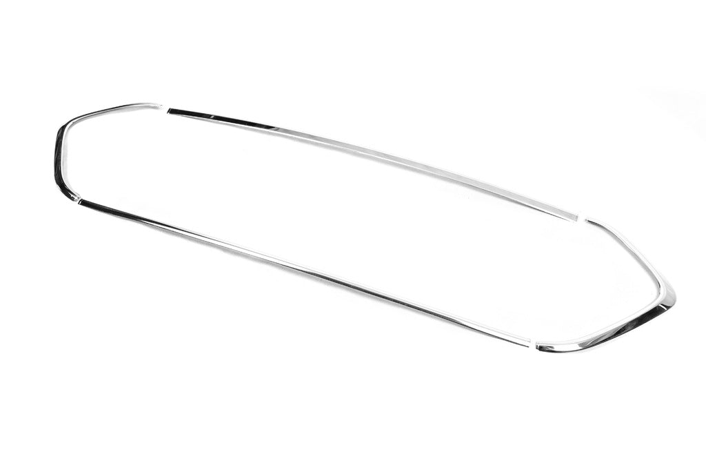 Chrome Trim for Front Grille 2018+ (4 pcs, Stainless Steel) for Ford Custom 2013-2022 - image 4