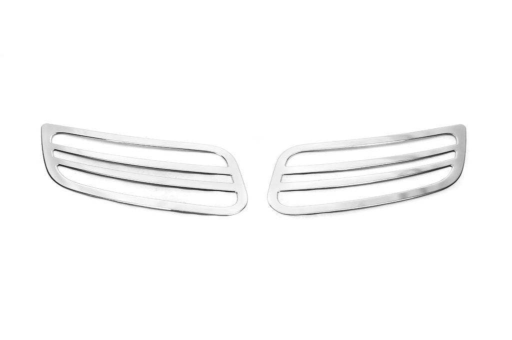 Pads on the air intake OmsaLine (2 pcs., stainless steel) for Mercedes Sprinter W907/W910 2018↗ - Reelken Auto