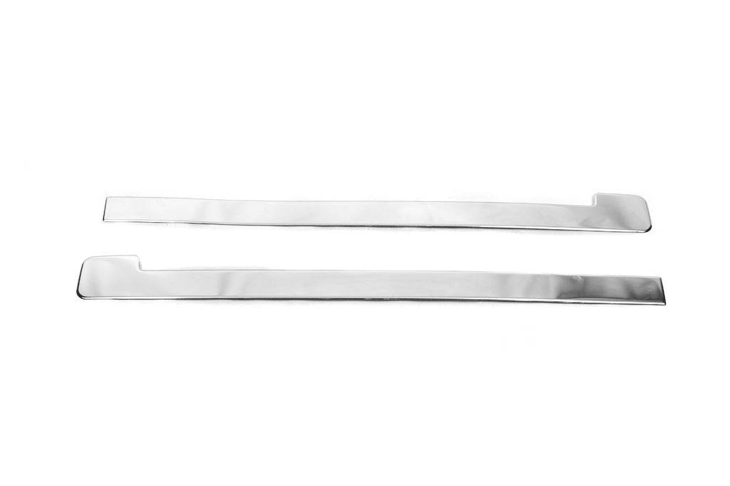 Sliding door moldings (2 pcs., stainless steel) for Peugeot Partner/Rifter 2019↗ - Reelken Auto