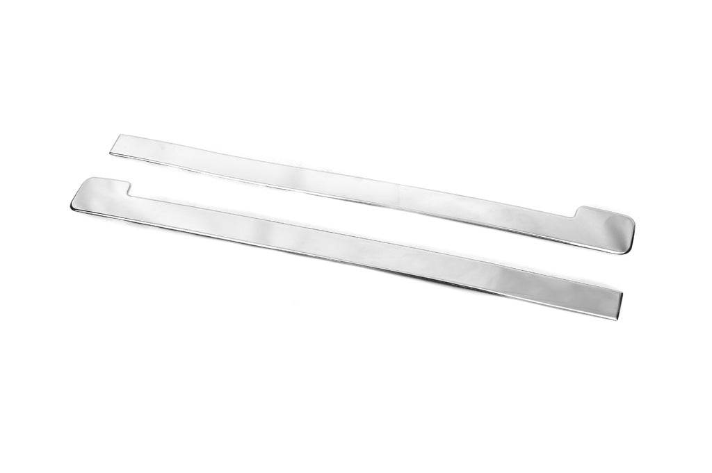 Sliding door moldings (2 pcs., stainless steel) for Peugeot Partner/Rifter 2019↗ - Reelken Auto
