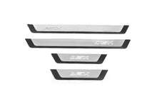 Door Sill Protectors Flexill (4 pcs, Stainless Steel) for Mitsubishi ASX 2010-2023 - image 1