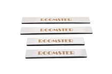 Carmos Stainless Steel Door Sill Protectors (4 pcs) for Skoda Roomster 2006-2015 - image 1