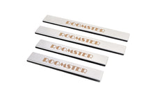 Carmos Stainless Steel Door Sill Protectors (4 pcs) for Skoda Roomster 2006-2015 - image 2