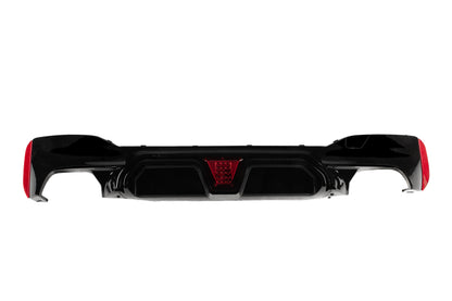 Rear Diffuser DPT (for M5 2017-2020, Gloss Black) for BMW 5 Series G30/31 2017-2023 - image 3