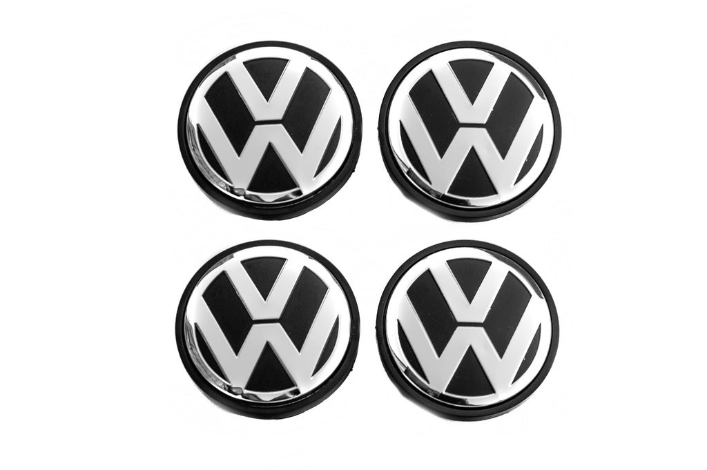 Wheel center caps 65/56mm VW65tur (4 pcs) for Volkswagen - image 1