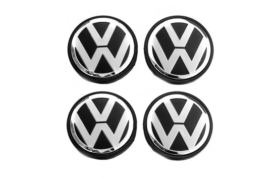 Wheel center caps 65/56mm VW65tur (4 pcs) for Volkswagen - image 1