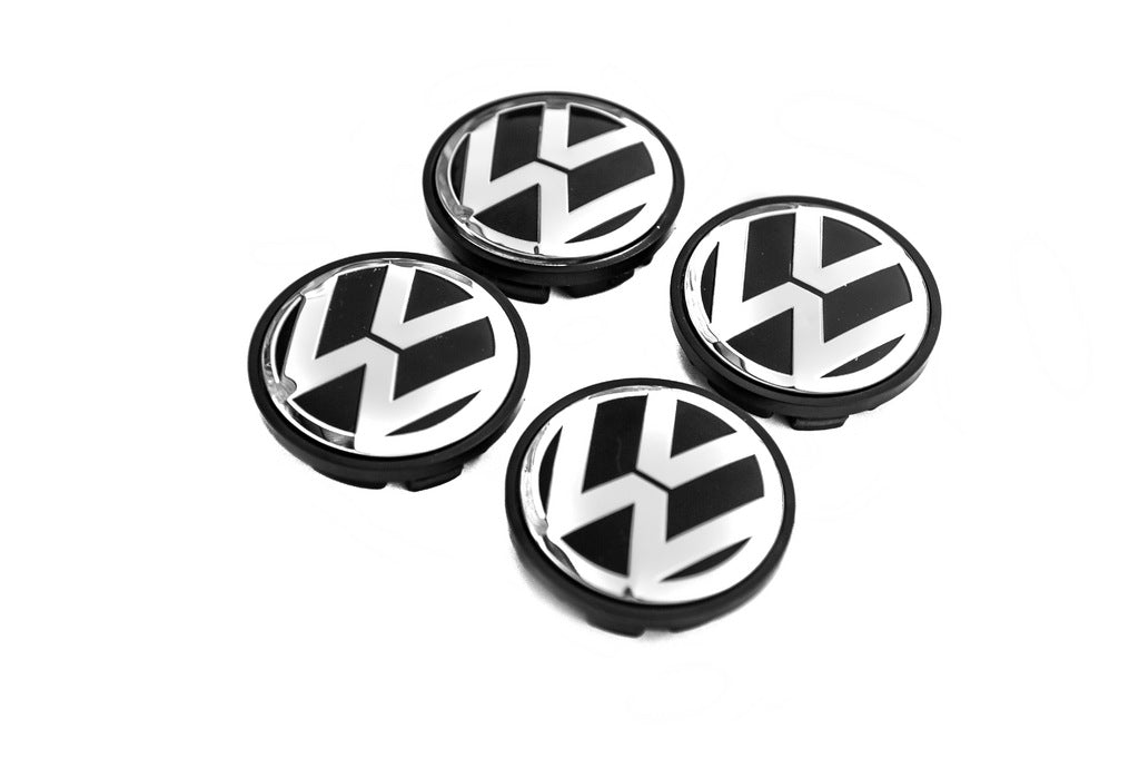Wheel center caps 65/56mm VW65tur (4 pcs) for Volkswagen - image 2