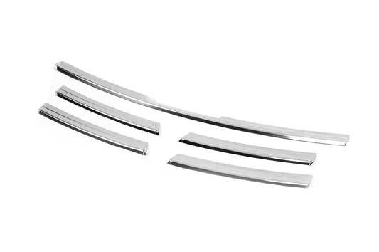 Chrome Grille Covers 2015-2019 (5 pcs, stainless steel) for Renault Trafic 2015- - image 2