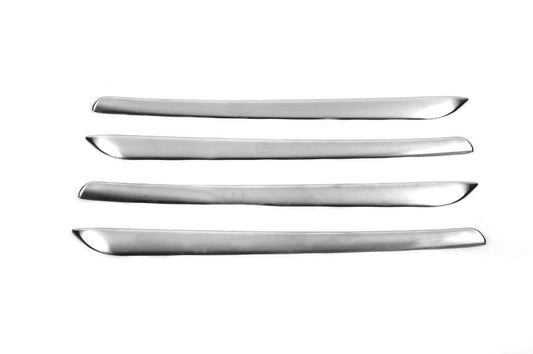 Covers on the doors in the cabin (4 pcs., stainless steel) for Renault Megane IV 2016-2025 - Reelken Auto
