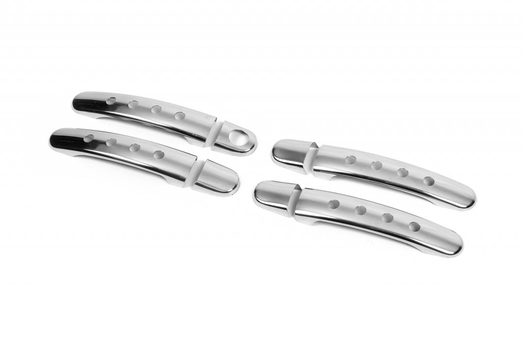 Chrome Door Handle Covers Decor (2 pcs, Stainless Steel) for Audi ТТ 1998-2006 - image 6