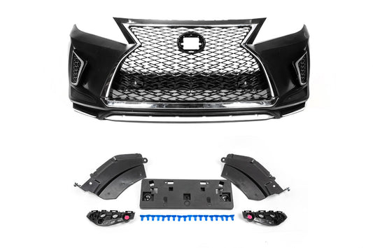 Front bumper (F-Sport design 2021) for Lexus RX 2009-2015 - image 2