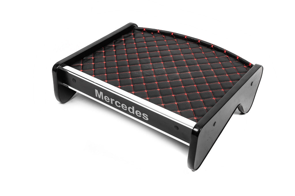 Dashboard Shelf (Black with Red Stitching) for Mercedes T2 (507-814) 1967-1996 - image 3