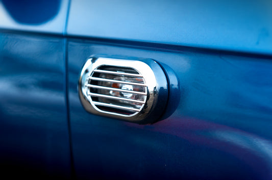 Oval Side Indicator Grille (2 pcs, ABS) for Audi A3 2003-2012 - image 2