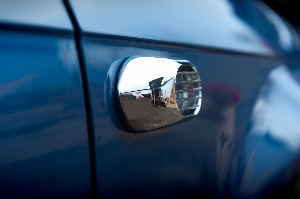 Oval Side Indicator Grille (2 pcs, ABS) for Audi A3 2003-2012 - image 3