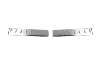 Stainless steel rear bumper protector matte (2 pcs) for Renault Captur 2019- - image 2