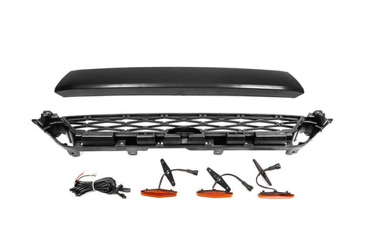 Grille design 2020 (with LED) for Toyota 4Runner 2009-2024 - Reelken Auto