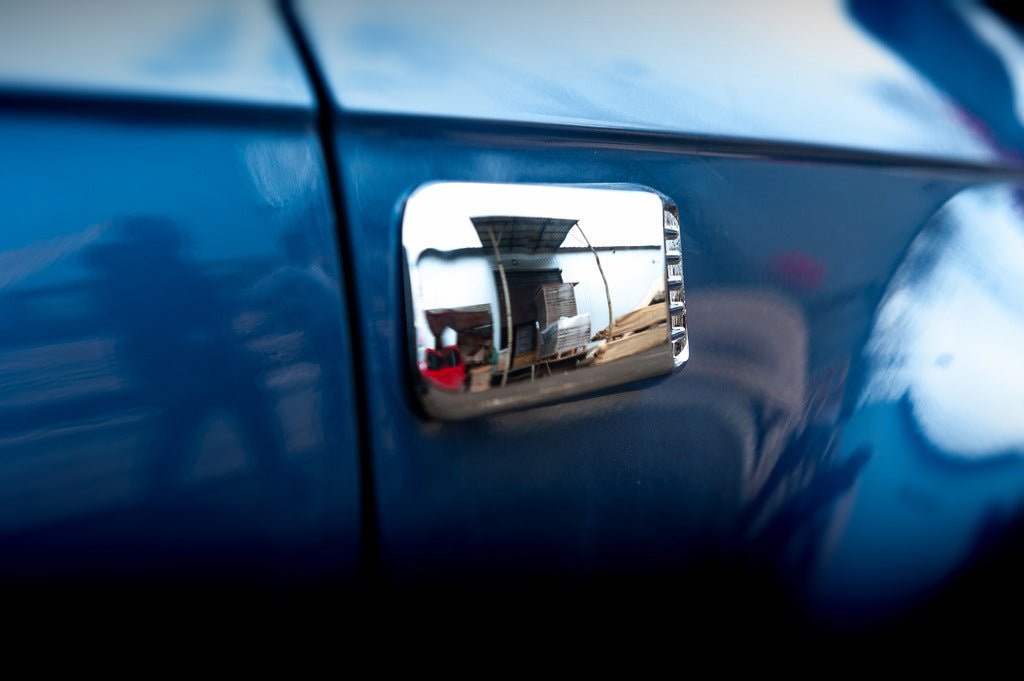 Chrome Covers for Side Repeaters Rectangle (2 pcs, ABS) for Audi A3 2003-2012 - image 3