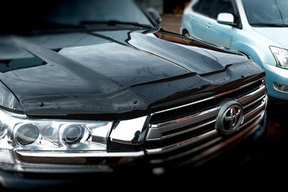 The hood deflector 2015+ (EuroCap) for Toyota Land Cruiser 200 - Reelken Auto