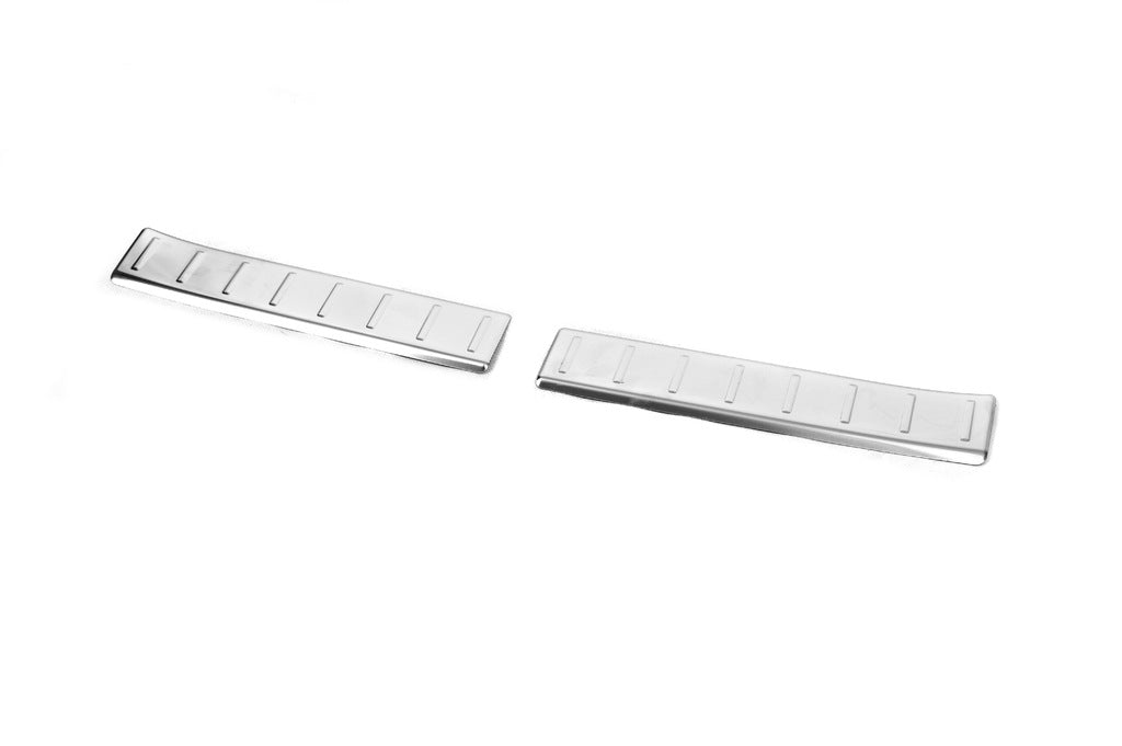 Trunk Sill Protector Gloss Stainless Steel (2 pcs) for Renault Captur 2019- - image 1