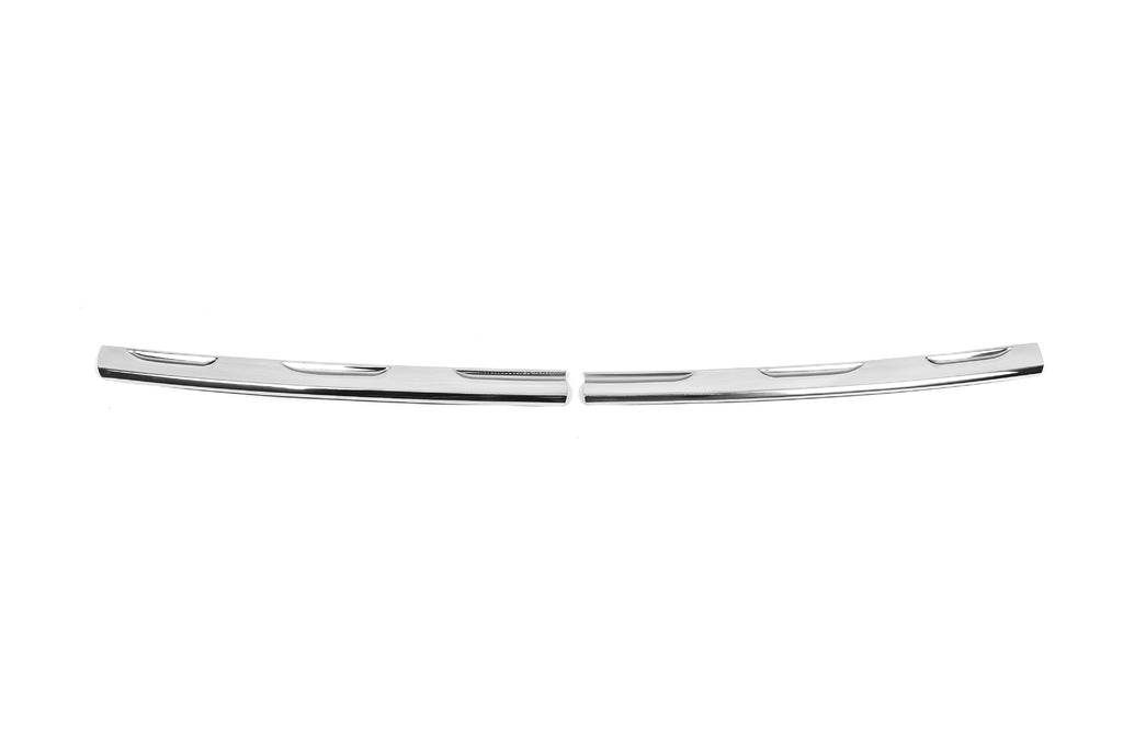 Covers on the grille 2016-2020 (2 pcs., stainless steel) for Volkswagen Tiguan 2016-2023 - Reelken Auto