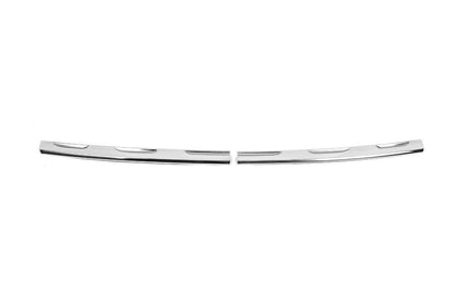 Covers on the grille 2016-2020 (2 pcs., stainless steel) for Volkswagen Tiguan 2016-2023 - Reelken Auto