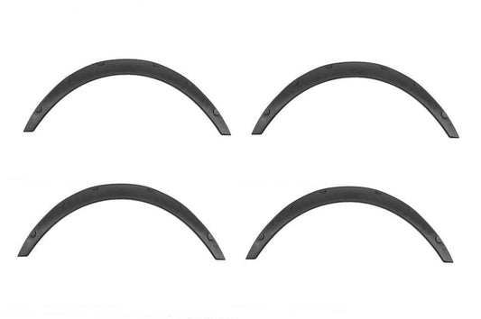 Universal arch covers UNIV-032 (4 pcs, ABS plastic, black) - Reelken Auto