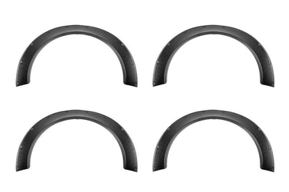 Universal arch covers UNIV-034 (4 pcs, ABS plastic, black) - Reelken Auto