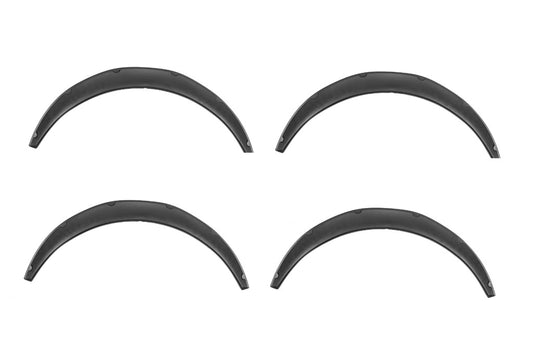Universal Fender Flares UNIV-031 (4 pcs, ABS plastic, black) - image 2