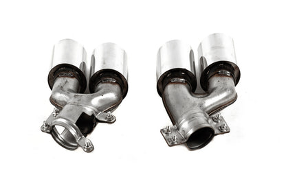 M5 Silver exhaust tips (2 pcs) for BMW 5 Series G30/G31 2017-2023 - image 6