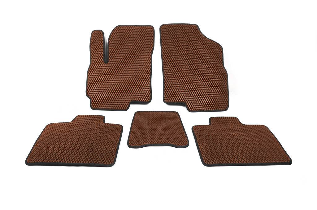 EVA mats (brown) for Chery Tiggo 5 - Reelken Auto