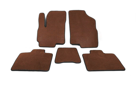 EVA mats (brown) for Chery Tiggo 5 - Reelken Auto