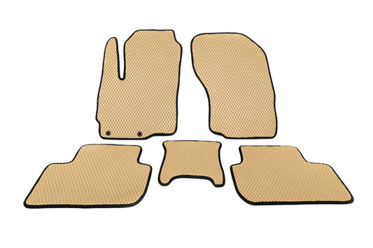 EVA Floor Mats (Beige) for Mitsubishi Outlander 2012-2021 - image 1