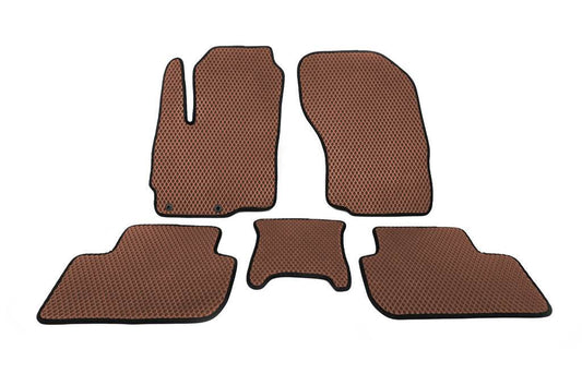 EVA mats (Brown) for Mitsubishi Outlander 2012-2021 - Reelken Auto