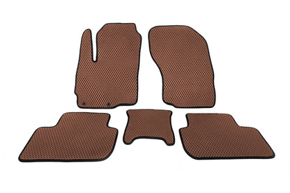 EVA Floor Mats (Brown) for Mitsubishi Outlander 2012-2021 - image 1