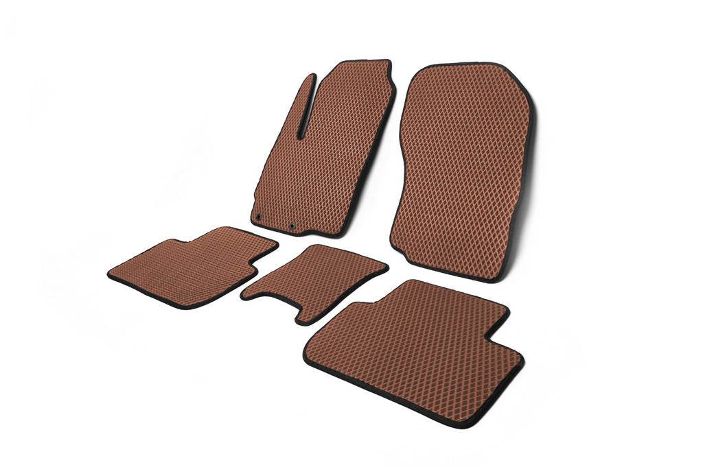 EVA mats (Brown) for Mitsubishi Outlander 2012-2021 - Reelken Auto
