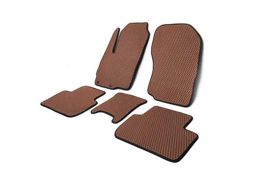 EVA mats (Brown) for Mitsubishi Outlander 2012-2021 - Reelken Auto