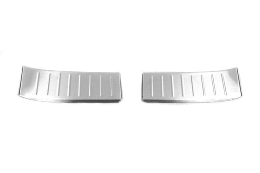 Rear bumper sill protector OmsaLine (stainless steel) for Nissan Juke 2020- - image 1
